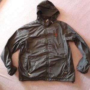 Black Polo Ralph Lauren (red logo) size large